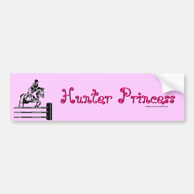 Hunter Princess Bildekal (Framsidan)