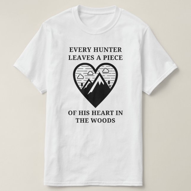 Hunter Sayed | Hjort Hunting T Shirt (Design framsida)