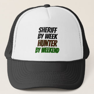Hunter sheriff truckerkeps