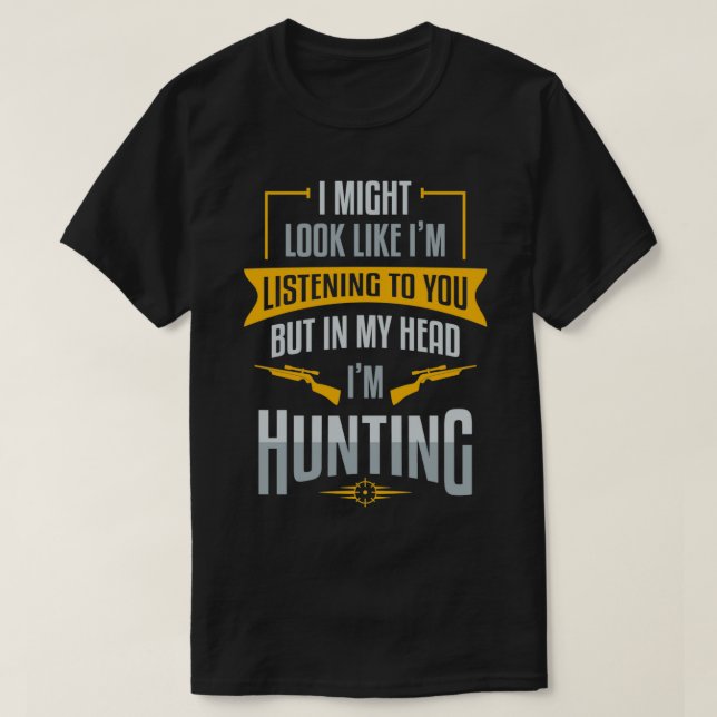 Hunter Shooter Shooter Funny Hunting Hobby Gift T Shirt (Design framsida)