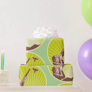 Hunter Shooting A Goose Presentpapper