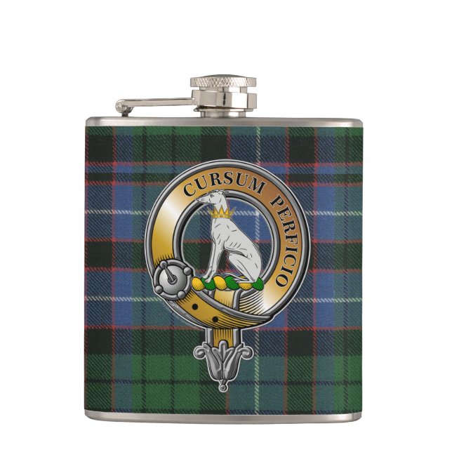 Hunter Tartan & Badge Fickplunta (Framsidan)