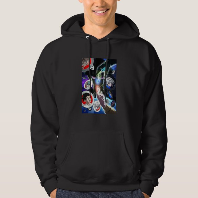 Hunter x Hunter Character Rainbow Hoodie (Framsida)