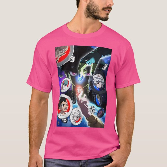 Hunter X Hunter Character Rainbow T Shirt (Framsida)