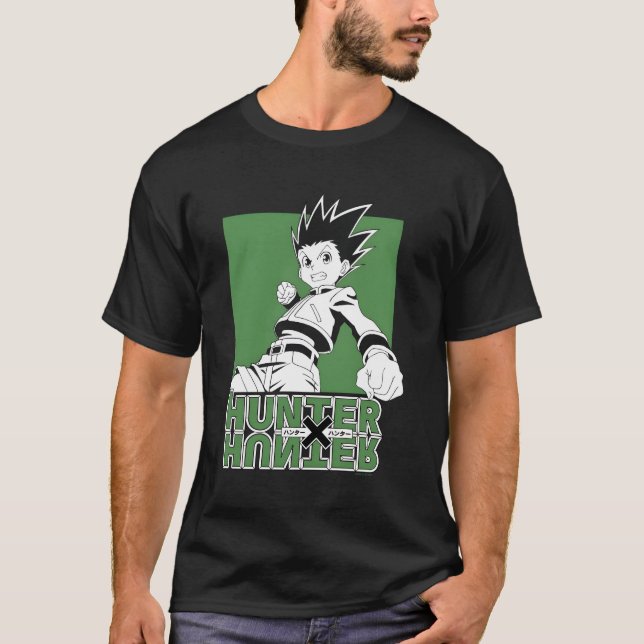 Hunter X Hunter Gon Flies Slår T Shirt (Framsida)