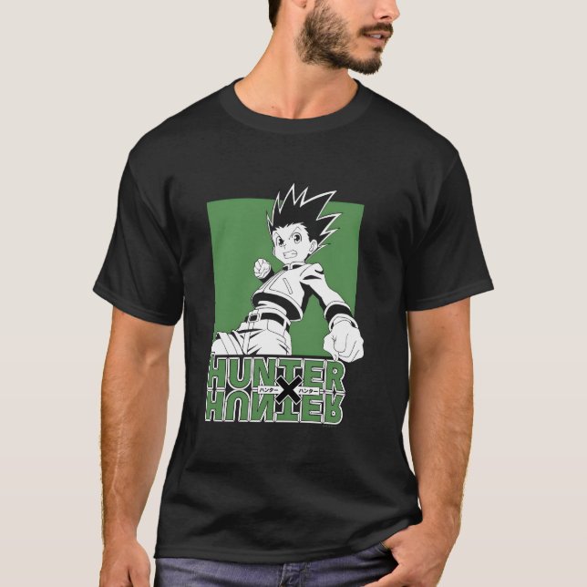 Hunter X Hunter Gon Flies Slår T Shirt (Framsida)
