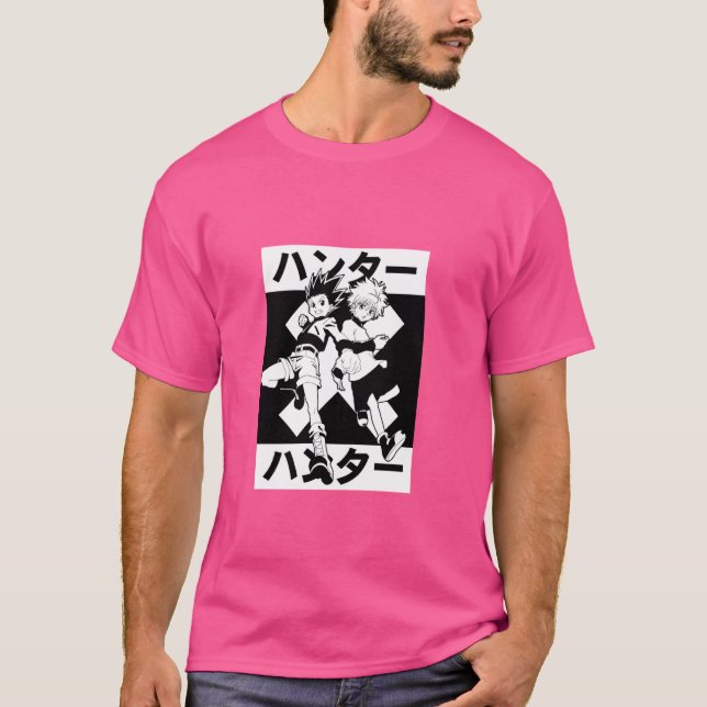Hunter X Hunter Gon & Kilua T Shirt (Framsida)