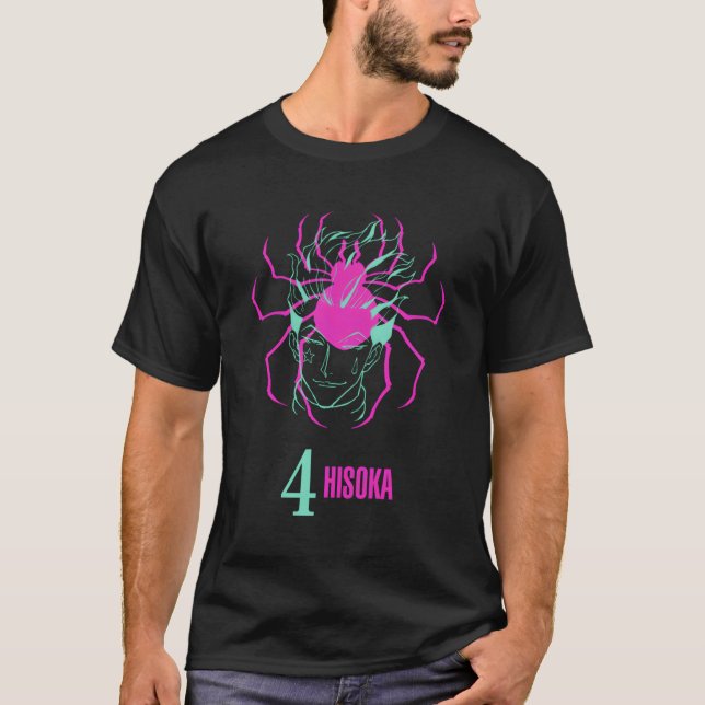Hunter X Hunter Phantom Troupe 4 Hisoka T Shirt (Framsida)