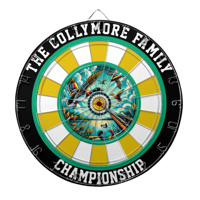 Hunters Ankor-flodkonst Darttavla (Framsidan)