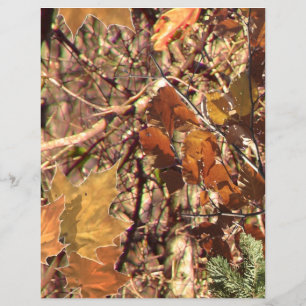 Hunters Camo Camouflage Painting Anpassa det här! Reklamblad