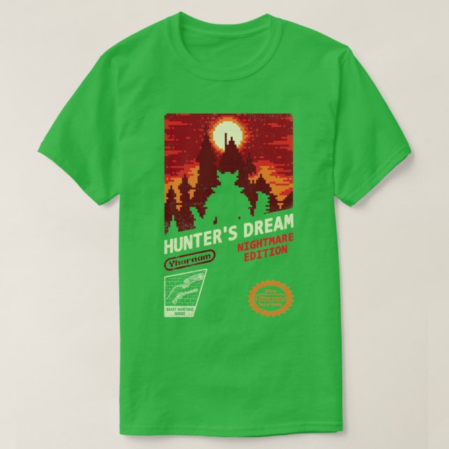HUNTERS DREAM T SHIRT (Design framsida)