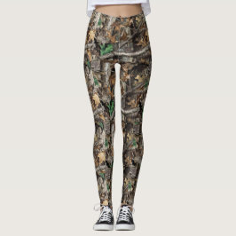 Hunters Forest Träd Camo #1 Leggings