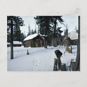Hunters härbärge, Siberia Winter Vykort