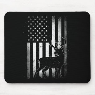 Hunters Hjort USA US American Flagga Camo Cam Musmatta