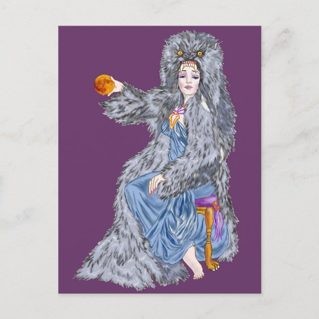 Hunters Måne Vykort (Framsida)