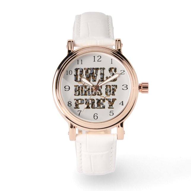 Hunters: Uggla Birds of Ber, Armbandsur (Framsida)