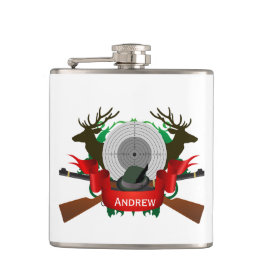 Hunters Vinyl Wrapped Flask Fickplunta