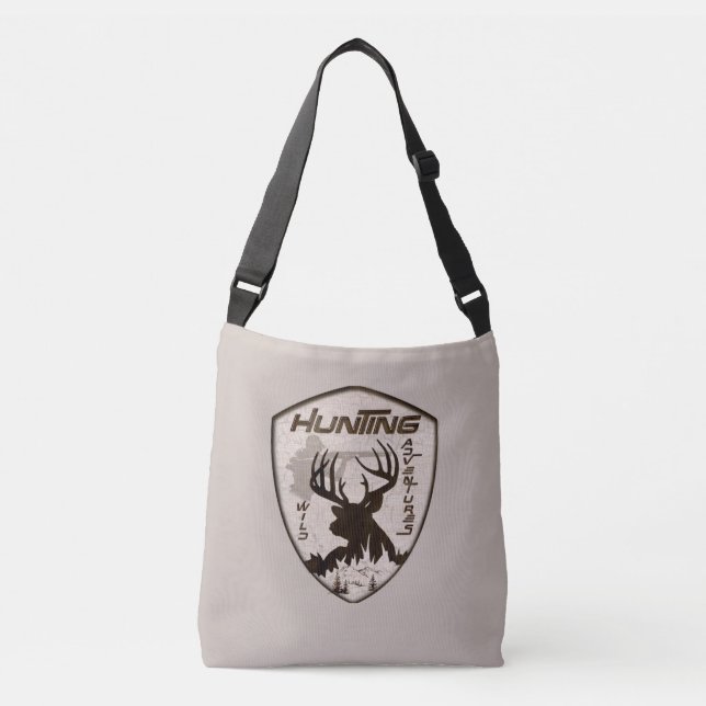 Hunting äventyr axelväska (Framsida)