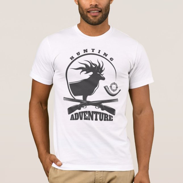 Hunting Äventyr Klubb T-Shirt (Framsida)
