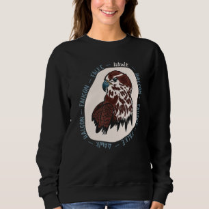 Hunting Bird and Predator Haucon Faucon Falke Hawk T Shirt