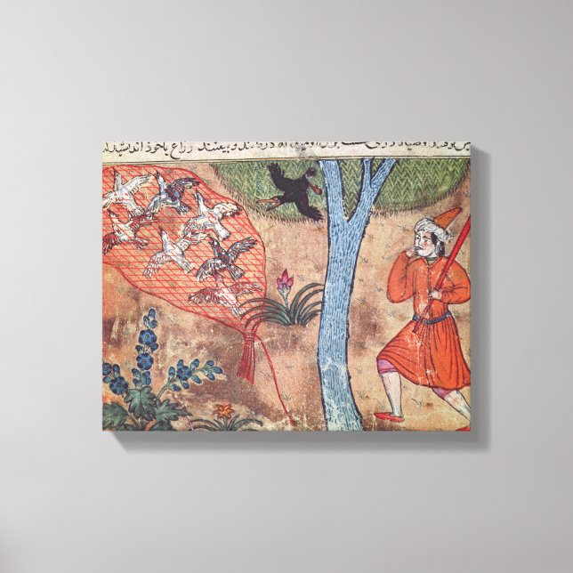 Hunting Birds, från "Bok i Kalila och Canvastryck (Framsida)