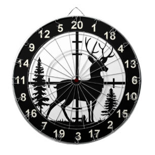 Hunting Buck Permanent Dart Board 3 Darttavla