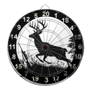 Hunting Buck Permanent Dart Board 4 Darttavla