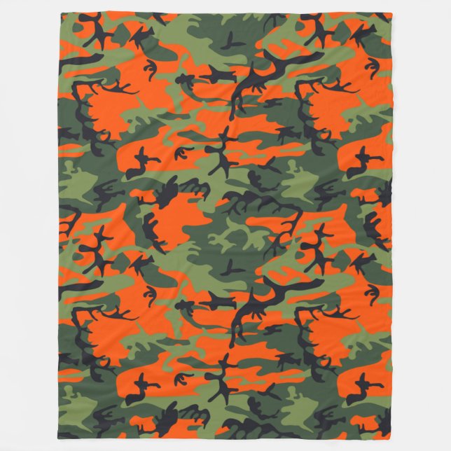 Hunting Camo Fleecefilt (Framsidan)