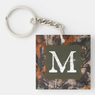 Hunting Camo Hunters Camouflage Real Nyckelring