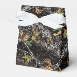 Hunting Camo Wedding Favors Tält Boxes Presentaskar