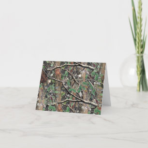 Hunting Camouflage Mönster 4 Tack Kort