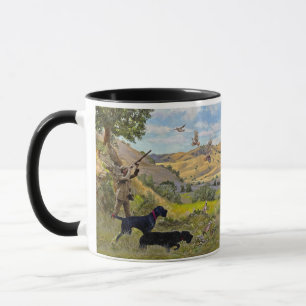 Hunting Chukar partridge Mugg