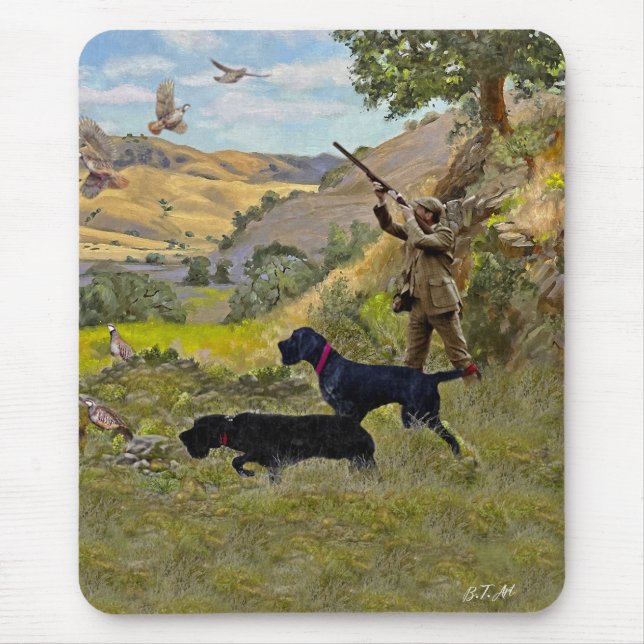 Hunting Chukar partridge Musmatta (Framsidan)
