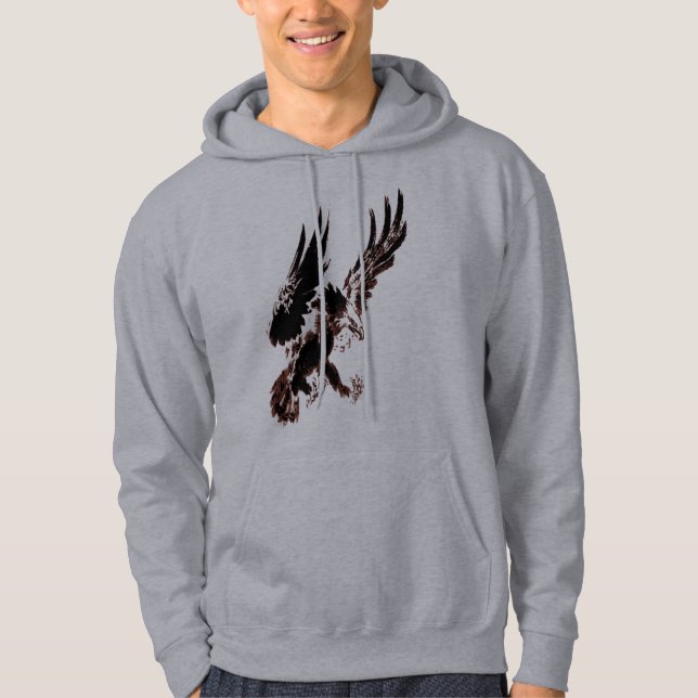 Hunting Eagle Shirt Munkjacka (Framsida)