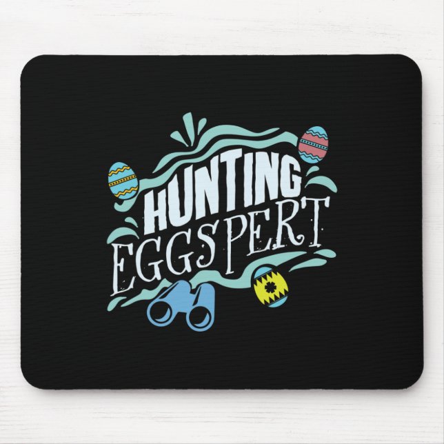 Hunting Eggspert Easter Bunny Egg  Musmatta (Framsidan)