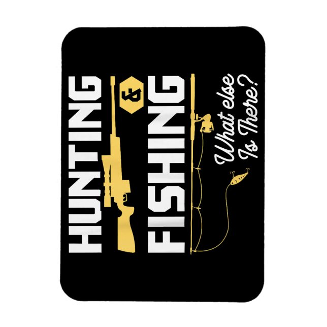 Hunting & Fishing What other is where - Funny Fish Magnet (Vertikal)