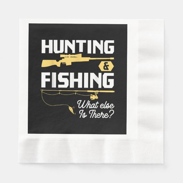 Hunting & Fishing What other is where - Funny Fish Pappersservett (Framsidan)