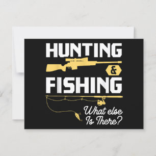 Hunting & Fishing What other is where - Funny Fish Vykort