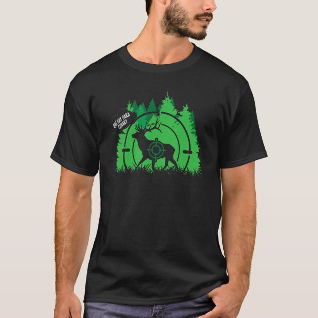 Hunting Fun Hunter What's To Dinner Hunter T Shirt (Framsida)