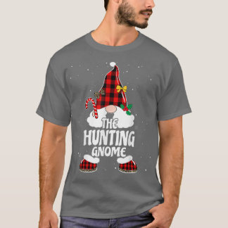 Hunting Gnome Buffalo Plade Matching Family Kristu T Shirt