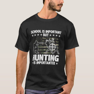 Hunting Hjort Buck Hunting Patriotic Hunter Long S T Shirt