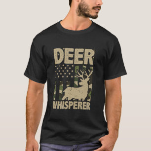Hunting Hjort Buck Hunting Patriotic Hunter Long S T Shirt