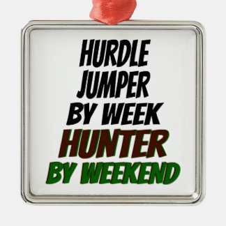 Hunting Hurdle Jumper Julgransprydnad Metall