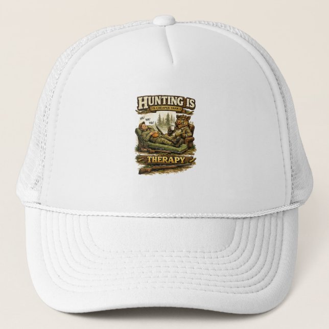 Hunting Is Cheaper Than Therapy Keps (Framsida)