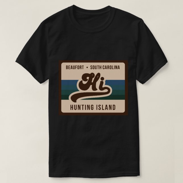 Hunting Island Beach State Park Beaufort South Car T Shirt (Design framsida)