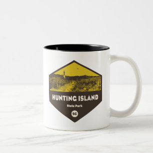 Hunting Island State Park South Carolina Två-Tonad Mugg