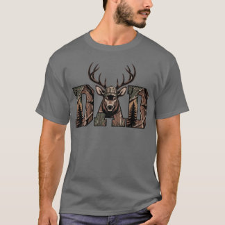 Hunting Pappa Fars dag-pojken T Shirt
