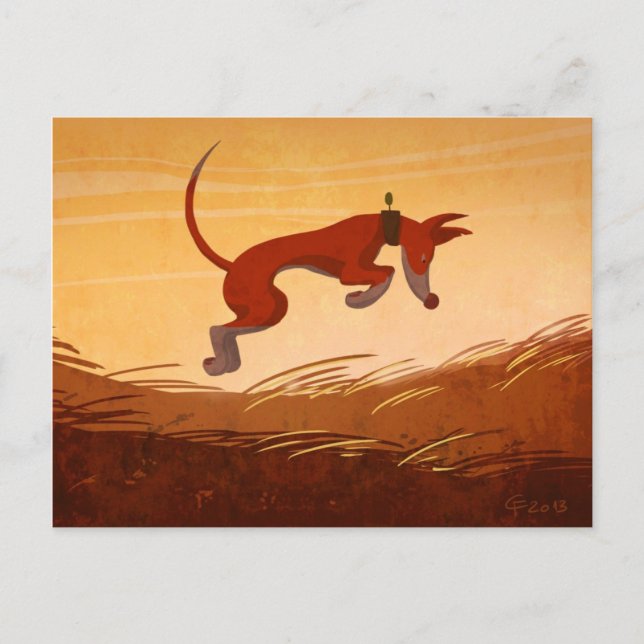 Hunting Podi Vykort (Framsida)