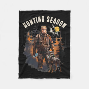Hunting Season Camo Hunting Trump Anka Hunting Tru Fleecefilt