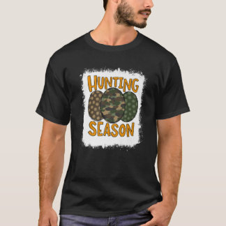 Hunting Season Påskäggs Trio Camo Dot Påsk Da T Shirt